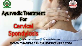 What is the Ayurvedic Treatment for Cervical spondylosis?