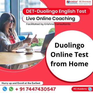 Duolingo Online Test From Home