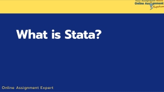 STATA Assignment Help in Australia