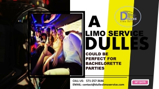 A Limo Dulles Could Be Perfect for Bachelorette Parties