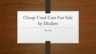 New and Used Car For Sale by Dealers