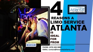 4 Reasons a Atlanta Limo Service Is Ideal for Prom