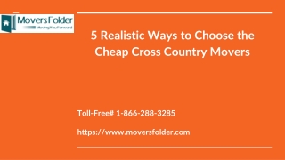 Look These Things before hiring Cheap Cross Country Movers