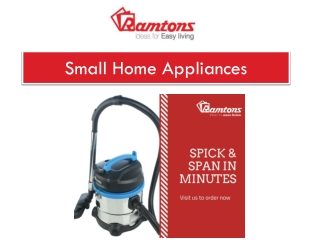 Ramtons: Buy Small Home Appliances Online