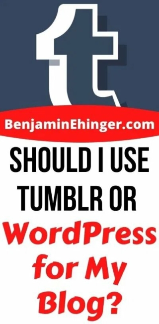 Tumblr or WordPress for Blog