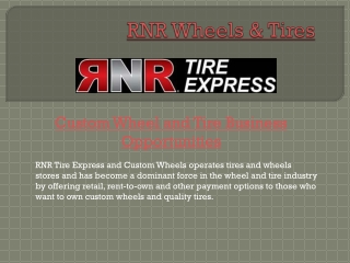 Start Custom Wheel and Tire Business