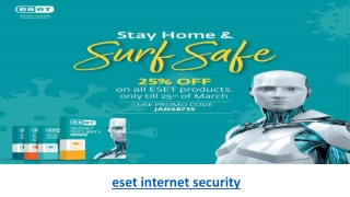 eset internet security