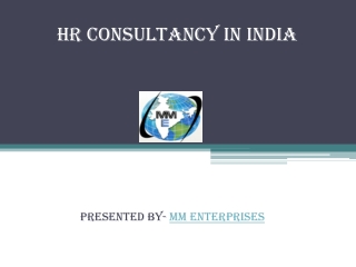 HR Consultancy in India