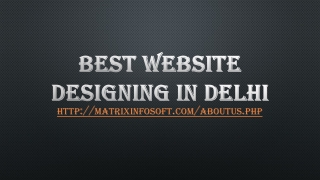 Best website designing in DELHI