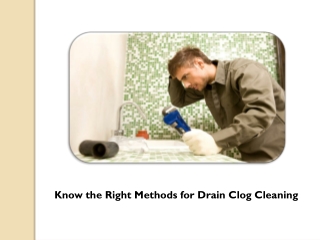 How to Clean a Sink Drain Clog Easily