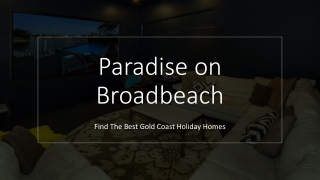 Paradise on Broadbeach