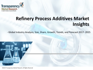 Refinery Process Additives Market - Global Industry Analysis, Size, Share, Growth, Trends and Forecast 2017 - 2025
