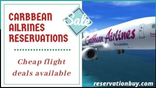 Caribbean Airlines Reservations | Online Booking