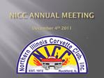 NICC Annual Meeting