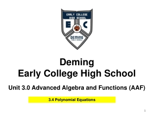 ACC Module #3 Unit 3.4