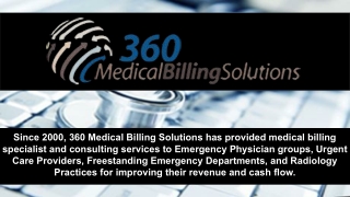 California Emergency Physician Billing Services