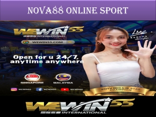 Nova88 Online sport - Wewin55