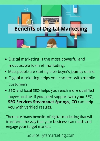 Benefits of Digital Marketing