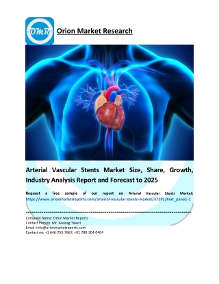 Arterial Vascular Stents Market