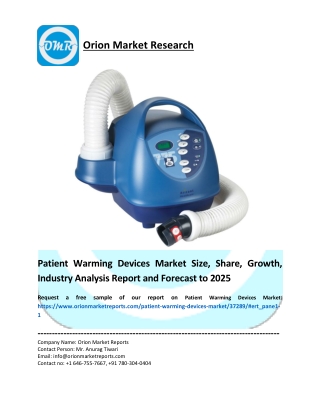 Patient Warming Devices Market