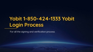 {1-850-424-1333} Yobit Phone Number