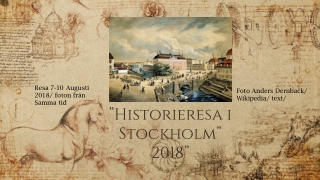 Stockholm en historieresa