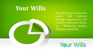 Yourwills Packages to Create a Will