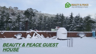 Beauty & Peace Guest House with affordable rooms