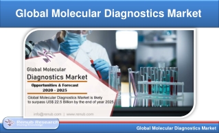 Global Molecular Diagnostics Market will be USD 22 Billion by 2025 - Renub Research