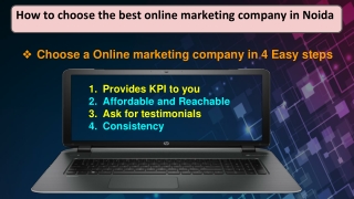 Best Online marketing company in noida