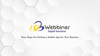 Easy Steps for Getting a Mobile App for Your Business
