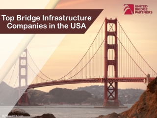 Top Bridge Infrastructure Companies in the United States