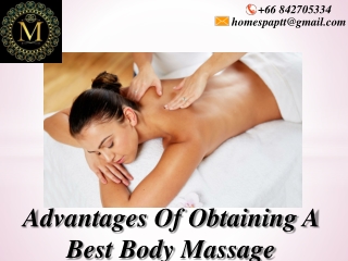 Ideal  Body Massage Options In Pattaya  by outcallmassagespattaya.com