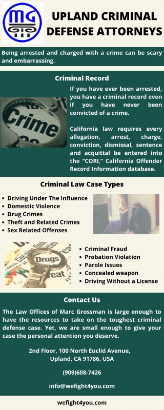 UPLAND CRIMINAL DEFENSE ATTORNEYS