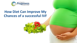 How Diet Can Improve My Chances of a successful IVF