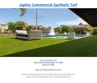 Jupiter Commercial Synthetic Turf