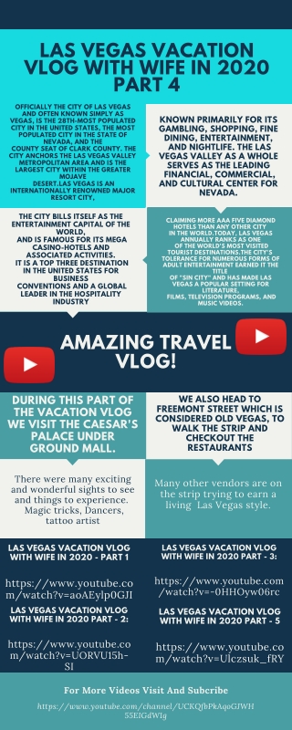 Las Vegas Vacation Vlog with wife in 2020 part 4.