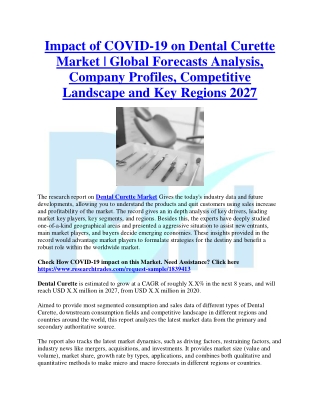 Dental Curette | Research Trades