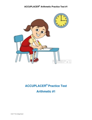 ACC PT Arithmetic #1