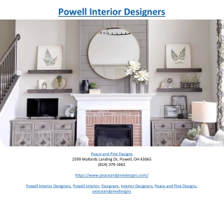 Powell Interior Designers