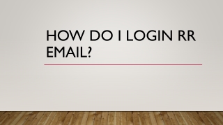 How Do I Login RR Email?
