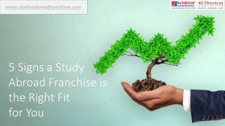 5 Signs a Study Abroad Franchise is the Right Fit for You