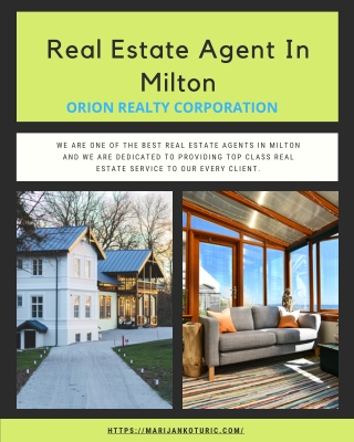 Real Estate Agent In Milton, Marijan Koturic