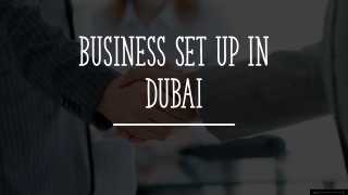 Business Set up in Dubai