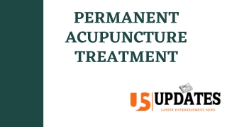 How Permanent Acupuncture