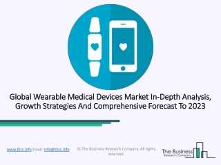 Global Wearable Medical Devices Market Trends And Industry Stats 2020-23