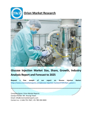 Glucose Injection Market