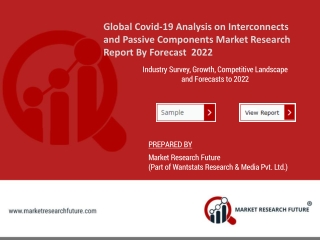 Covid-19 Analysis on Interconnects and Passive Components Market