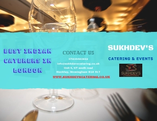 Look Your Best Indian Caterers In London