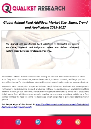2020-2027 Food Packaging Machinery Market Technology Trend, Application and Future Growth